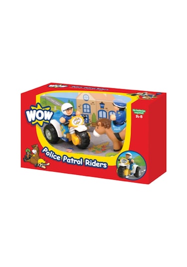 Wow Toys Police Patrol Riders - Atlı Polis Devriyeleri 10200