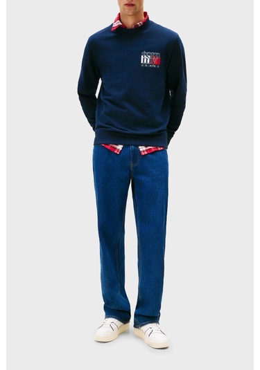 Tommy Jeans Erkek Sweat Dm0dm22093 C1g Lacivert Lacivert Tommy Jeans Erkek Sweat Dm0dm22093 C1g Lacivert Lacivert