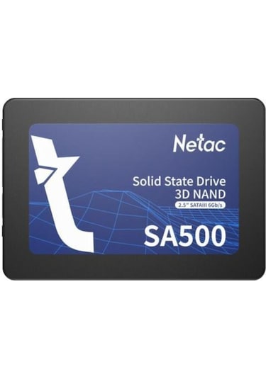 Netac Sa500 256gb 520mb/450mb/s, 2.5" Ssd Dısk 1
