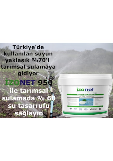 İzonet 950 Toprak Su Tutucu 5 Kg