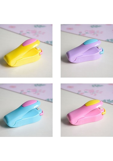 Suntek Kullanışlı Mühürleyen Mini Kapama Makinesi El Sarı