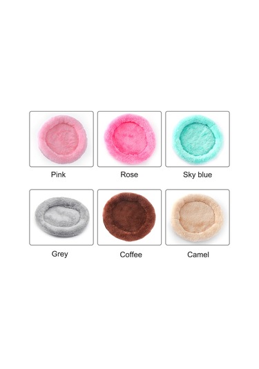 Dofolink Hamster Yuva Pedi Evcil Hayvan Yuvası Hamster Kirpi Çinçilya Tavşan Sıcak Pamuk Yuva Pedi L Pembe