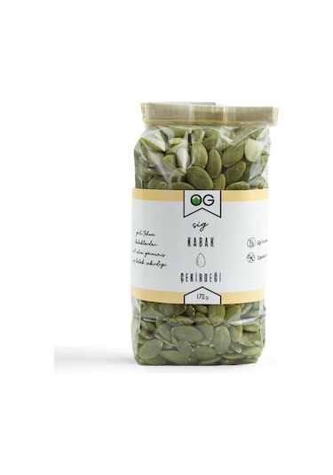 OG natural Çiğ Kabak Çekirdeği İçi 170 Gr