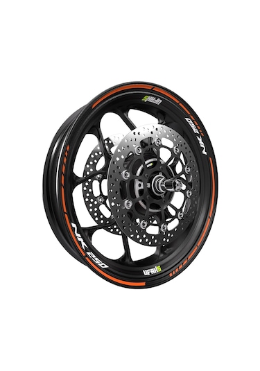 Cf Moto 250 Nk Jant Şeridi Turuncu