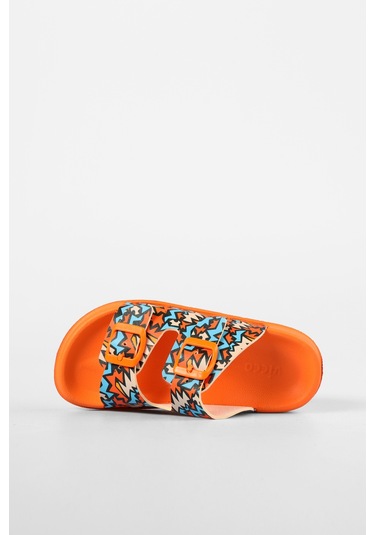 Vicco Gibli Iı Baskılı Erkek Okul Öncesi Orange Terlik Turuncu
