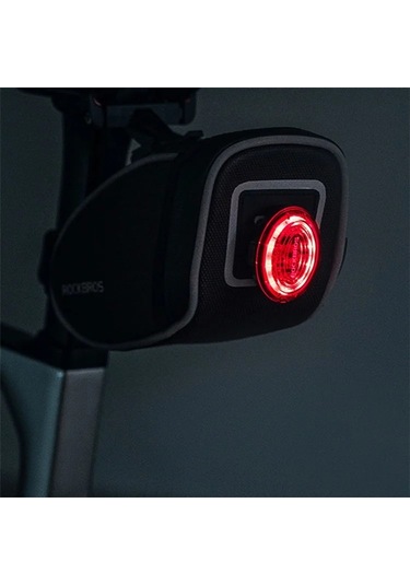 Rockbros C52-1 0.45l Bisiklet Sele Direği Arka Depolama Kılıfı Bisiklet Sele Çantası Braket Tipi 001