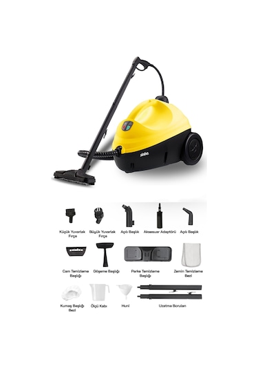 Sinbo SSC-6423 Çok Fonksiyonlu Buharlı Temizlik Makinası