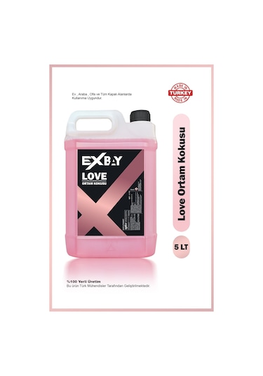 Exbay Car Perfume - Araç Parfümü Rose 5 Lt