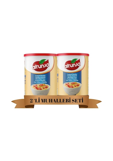 Altunsa Vanilya Aromalı Muhallebi Tozu 2 x 250 G