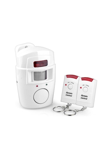 Sones Kablosuz Uzaktan Kumanda Kablosuz Ev Güvenlik Pır Uyarısı Kızılötesi Sensör Alarm Sistemi Hırsızlık Önleme Hareket Dedektörü Alarmı 105db Siren