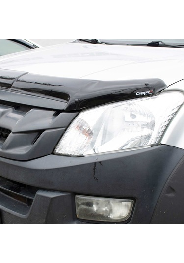 Cappafe Isuzu D-Max Ön Kaput Koruyucu Rüzgarlık 4Mm Abs 2012-1