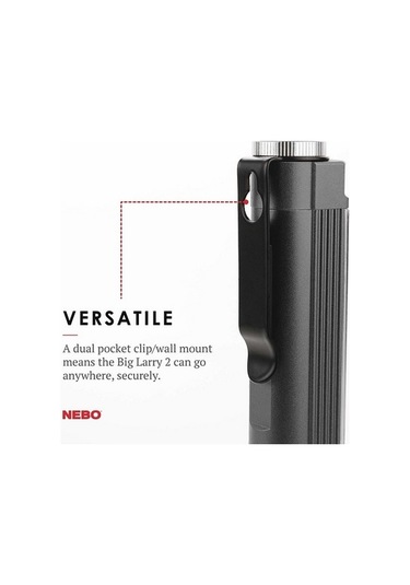 Nebo 6737 Big Larry 2 500 Lümen Led Fener Çok Renkli