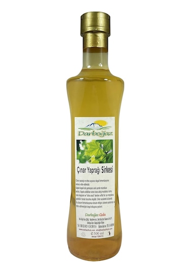 Darboğaz Çınar Yaprağı Sirkesi 500 ML
