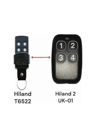 Hiland 2 Uk-01 4 Kanal Otomatik Kapı Bariyer Kepenk Kumandası