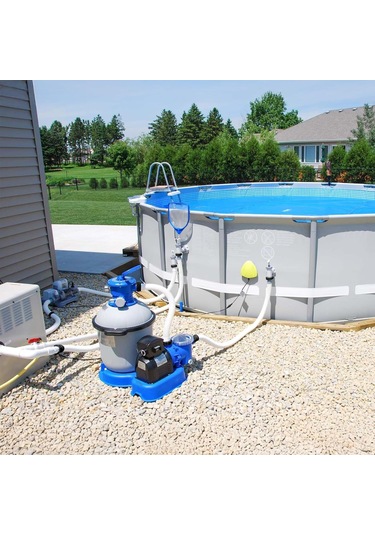 Teltree 2 Adet 1.5 İnç Çaplı 59 İnç Uzunlukta Yerden Yüksek Havuz Borusu - Filtre Pompa Değişim Aksesuarı