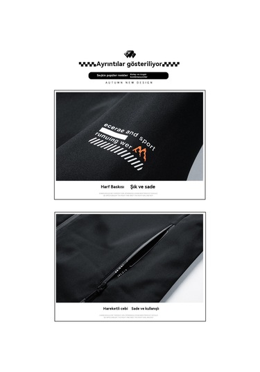 Yakışıklı Gündelik Erkek Ceketi Gri