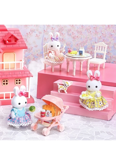 Bay Dreamy Mini Tavşan- Büyük Villa Oyun Seti