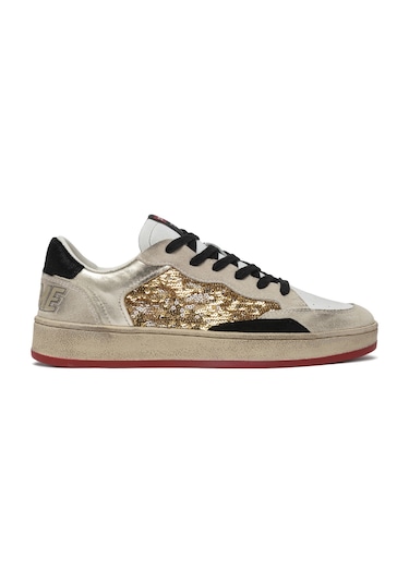 Sneaker Günlük Kadın 21205Aa7.51 Crime London Chelsea Gold Gold Altın
