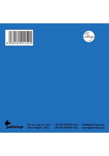 Galli G216W Şeffaf Nylon Profesyonel Ukulele Teli-İtalyan Üretim