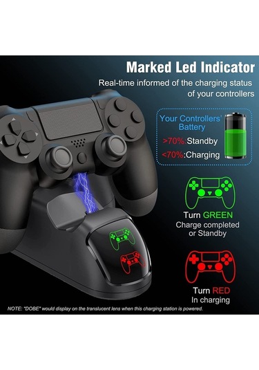 Ps4 Dualshock Göstergeli Şarj Istasyonu 6912917038899