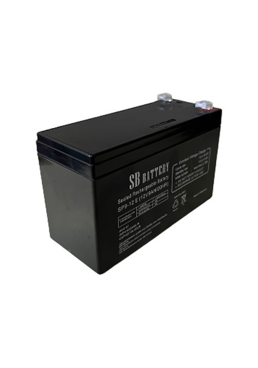 12 VOLT 9 AH-AMPER KURU TİP AGM GÜÇ KAYNAĞI AKÜ SB BATTERY SPL-9