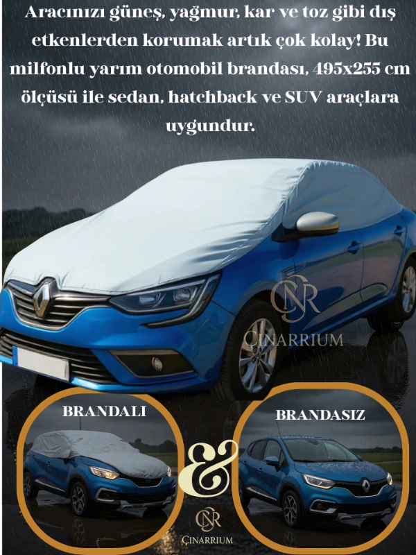 Suzukı Alto Uyumlu Oto,araba Brandası Miflonlu +akalite