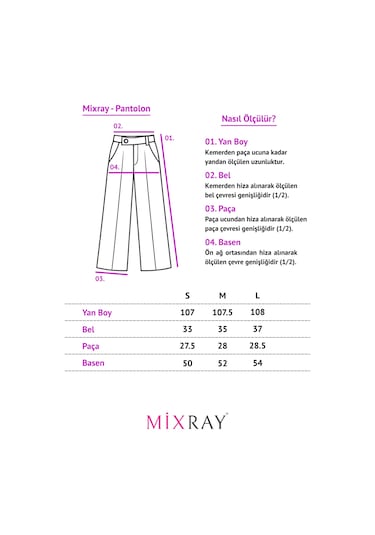 4757 Kadın Lastikli Bol Paça Örme Dökümlü Selanik Pantalon Kahve Kahve