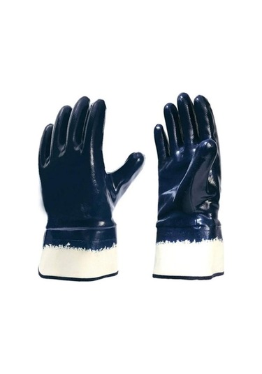 Yunuskayatek 1 Bağ-12 Çift Tam Kaplı Su Ve Yağ Geçirmez Kalın Petrolcü Eldiveni 3'11