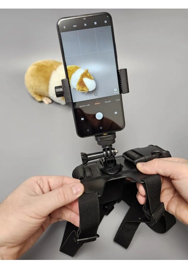 Vsakıe Stukovıny Telefon Ve Aksiyon Kamerası Baş, Göğüs, Kol İçin Tutucu 2 320743886