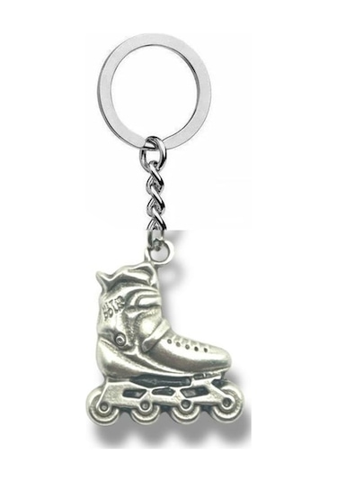 Roller Vibes Paten Ayakkabısı Figürlü Unisex Metal Anahtarlık