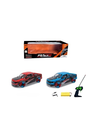 Toycraft Turboracer 1:10 Ölçekli Uzaktan Kumandalı Yarış Arabası Serisi - Kırmızı