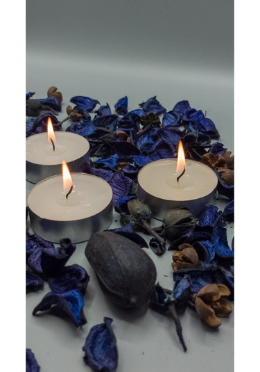 Tealight Mum Maxi Boy Soya Parafinli 50 Adet 450-500 Saat Yanma Çap:5,5 Cm 35 Gr Tealight Mum Beyaz