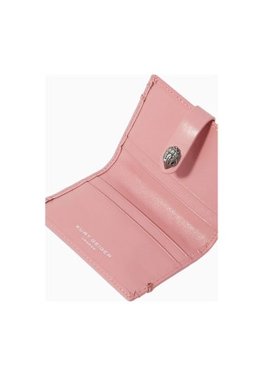 Kurt Geiger Multi Card Kensington, Lüks Deri Kartlık Pembe