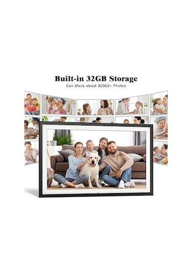 Nethgrow 15.6 Inc Dijital Resim Çerçevesi Wifi 32 Gb 1920x1080 Ips