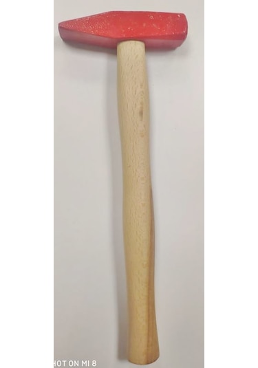 Tahta Saplı Çekiç Ağaç Çekiç 1 Adet 300 Gr