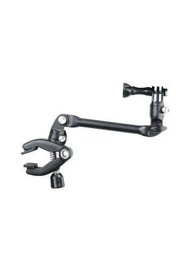 Leezsing 360 Dönebilen 26cm Kameralı Müzik Tutucu - 3.3cm Çaplı Nesnelere Uyumlu, Gopro/xiaoyi/sjcam/aee İçin Dayanıklı Abs Malzeme