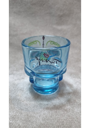 Kuru Kafa Shot Bardak Mavi
