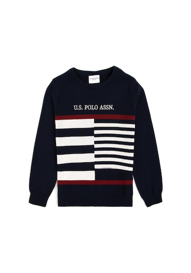 U.s. Polo Assn. Erkek Çocuk Lacivert Kazak /triko 50293025-vr033 Lacivert