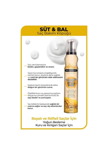 Süt & Bal Saç Köpüğü 200 Ml