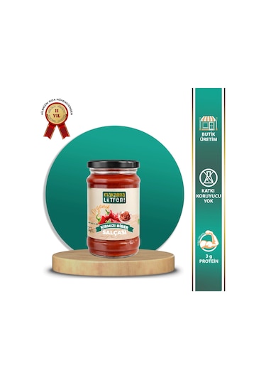 Makarna Lütfen! Organik Kırmızı Biber Salçası 300 G