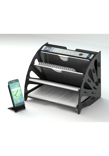 Dosya Düzenleyici Evrak Rafı Masa Organizer Masaüstü Toplayıcı N11.140