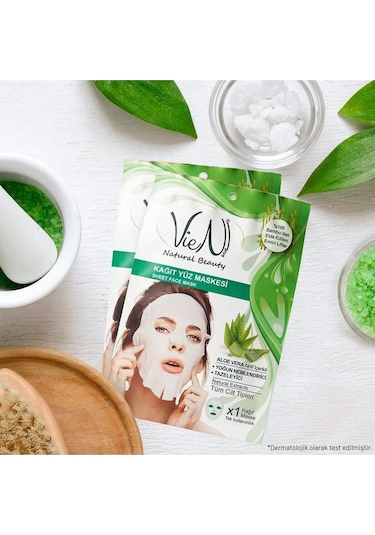 Vien Kağıt Yüz Maskesi Aloevera 25 Gr