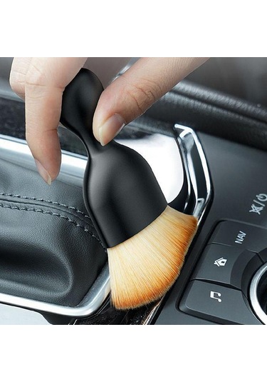 Mini Araç İçi Temizlik Fırçası Yumuşak Kıllı