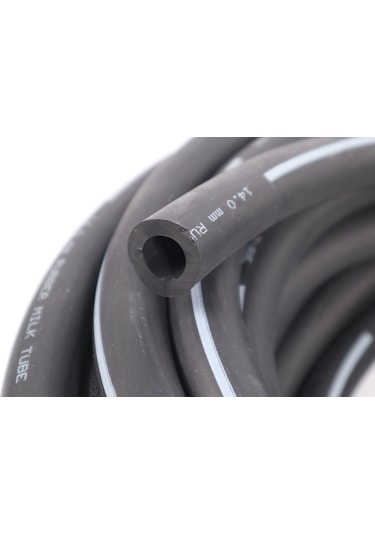 Sağımhane Sistemleri Kauçuk Süt Hortumu 14x24 Mm 2,5 Metre