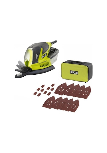 Ryobi RPS100SA20 100 Watt Mouse Çok Amaçlı Zımpara