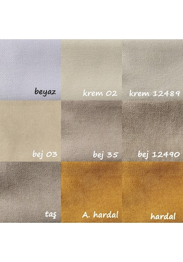 Fon Perde , Petek Soft Kumaş 45 Renk Seçeneği (445137832)