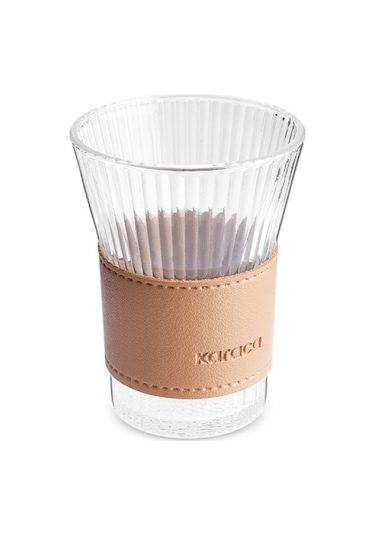 Karaca  Leather Cool Touch Latte Bardağı 210 Ml Kahverengi
