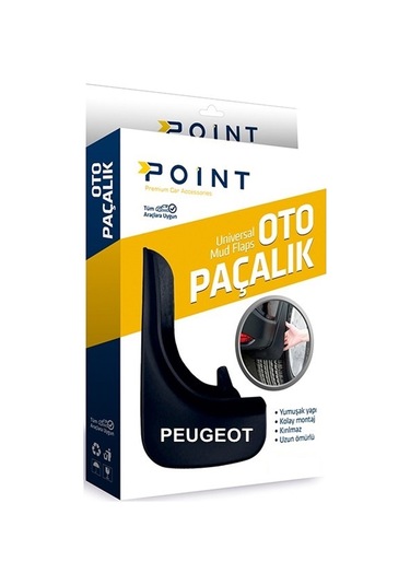 Peugeot Paçalık Tozluk Çamurluk Universal Siyah 2& 39li