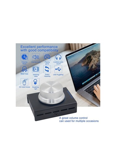 Flybuy Usb Bilgisayar Ses Kontrol Cihazı - Pc Hoparlör Ve Düğme İle Ses Ayarı