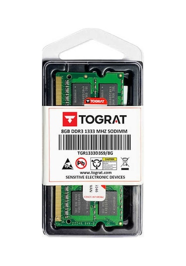 Tograt ‎TGR1333D3S9/8G ‎8GB 1333 MHz DDR3 SODIMM Notebook Ram Bellek